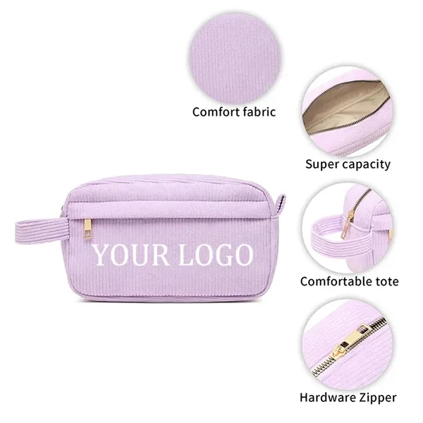Portable Handle Large Capacity Cosmetic Bag - Portable Handle Large Capacity Cosmetic Bag - Image 0 of 4