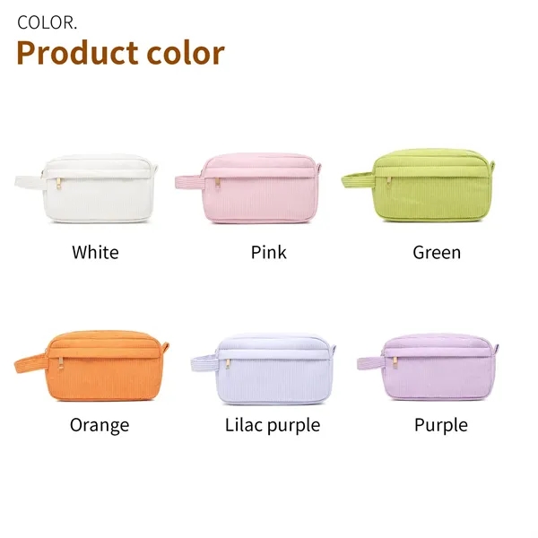 Portable Handle Large Capacity Cosmetic Bag - Portable Handle Large Capacity Cosmetic Bag - Image 2 of 4
