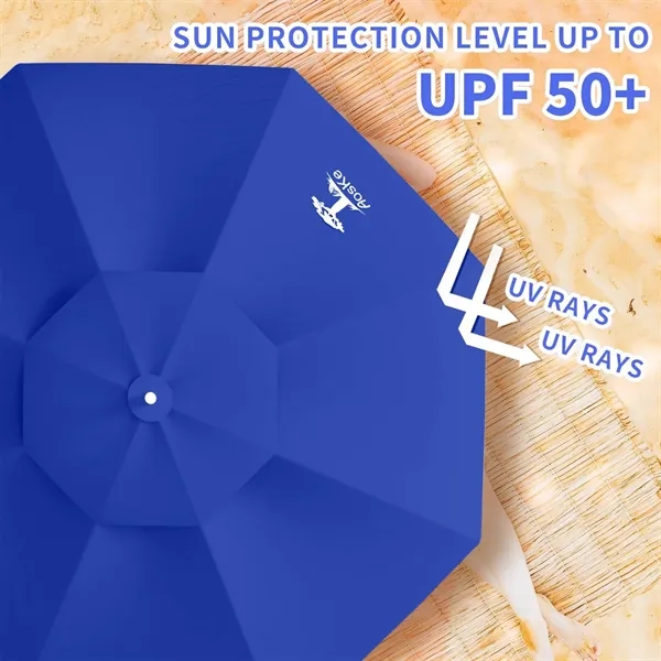 Tiltable Beach Umbrella - Tiltable Beach Umbrella - Image 2 of 5