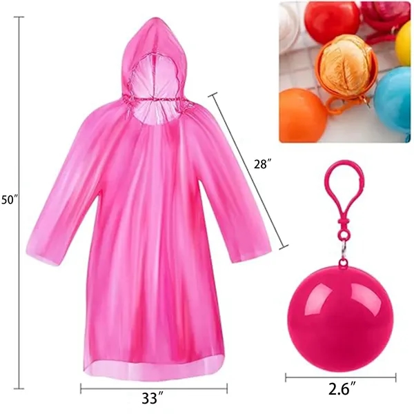 Disposable Rain Ponchos - Disposable Rain Ponchos - Image 1 of 5