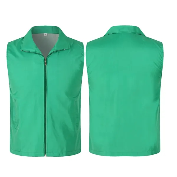 Adult Volunteer Activity Vest Supermarket Uniform Workwear - Adult Volunteer Activity Vest Supermarket Uniform Workwear - Image 3 of 7