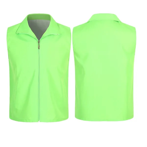 Adult Volunteer Activity Vest Supermarket Uniform Workwear - Adult Volunteer Activity Vest Supermarket Uniform Workwear - Image 4 of 7