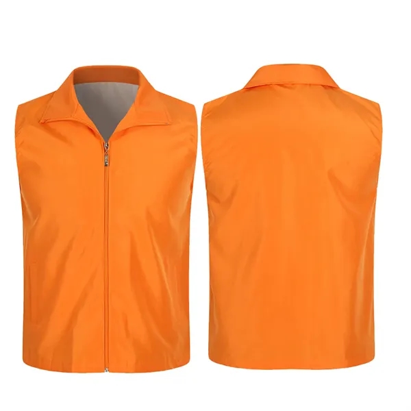 Adult Volunteer Activity Vest Supermarket Uniform Workwear - Adult Volunteer Activity Vest Supermarket Uniform Workwear - Image 5 of 7
