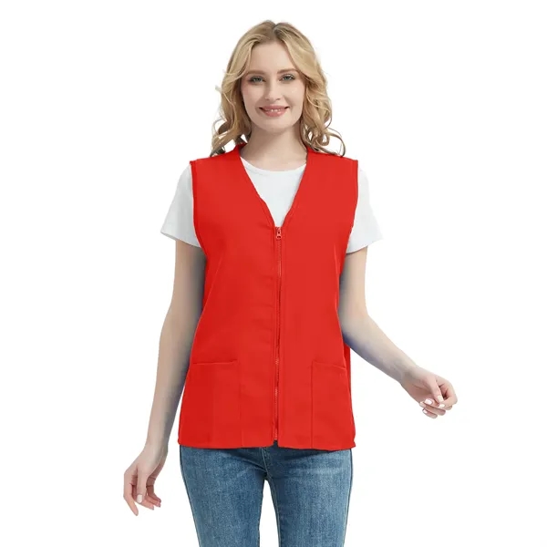 Adult Volunteer Activity Vest Supermarket Uniform Workwear - Adult Volunteer Activity Vest Supermarket Uniform Workwear - Image 7 of 7