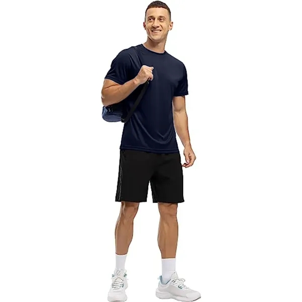 REPREVE® - rPET Men's Performance Short Sleeve T-Shirt - REPREVE® - rPET Men's Performance Short Sleeve T-Shirt - Image 3 of 11