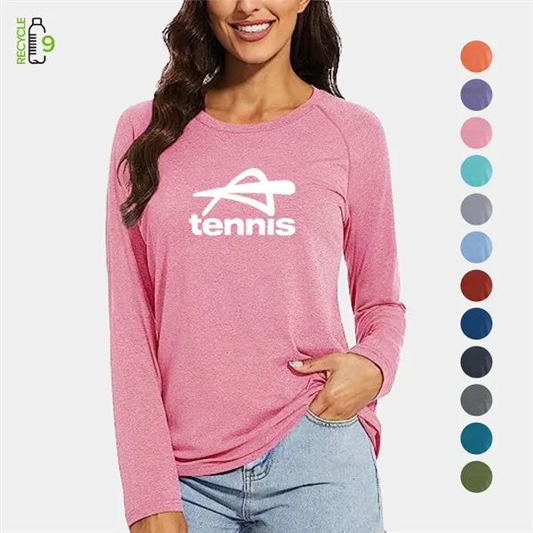 REPREVE® - Women's Recycled Performance Long Sleeve T-Shirt - REPREVE® - Women's Recycled Performance Long Sleeve T-Shirt - Image 0 of 13