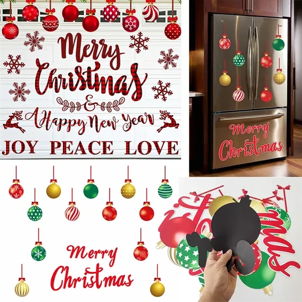 Ornament Shaped Fridge or Car Magnets Set - Ornament Shaped Fridge or Car Magnets Set - Image 0 of 11