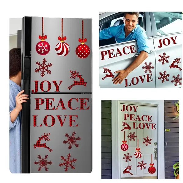 Ornament Shaped Fridge or Car Magnets Set - Ornament Shaped Fridge or Car Magnets Set - Image 1 of 11