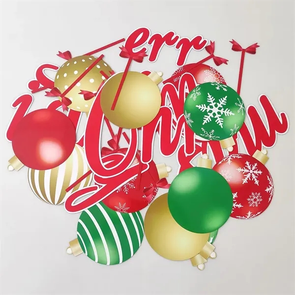 Ornament Shaped Fridge or Car Magnets Set - Ornament Shaped Fridge or Car Magnets Set - Image 2 of 11