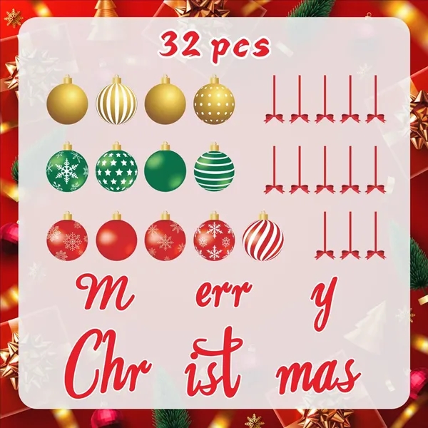Ornament Shaped Fridge or Car Magnets Set - Ornament Shaped Fridge or Car Magnets Set - Image 9 of 11