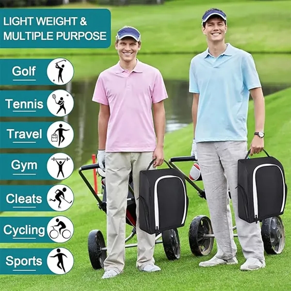 Travel Outdoor Ventilation Pocket Golf Accessories Shoe Bag - Travel Outdoor Ventilation Pocket Golf Accessories Shoe Bag - Image 3 of 3