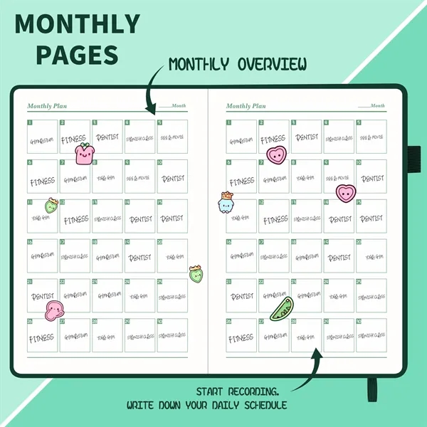 Months Planner Calendar 2024-2025 - Months Planner Calendar 2024-2025 - Image 3 of 6