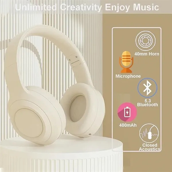 Foldable Wireless Headphones Bluetooth - Foldable Wireless Headphones Bluetooth - Image 4 of 4