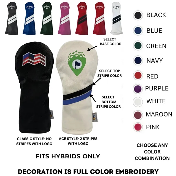 Sunfish Leather Hybrid Head Cover