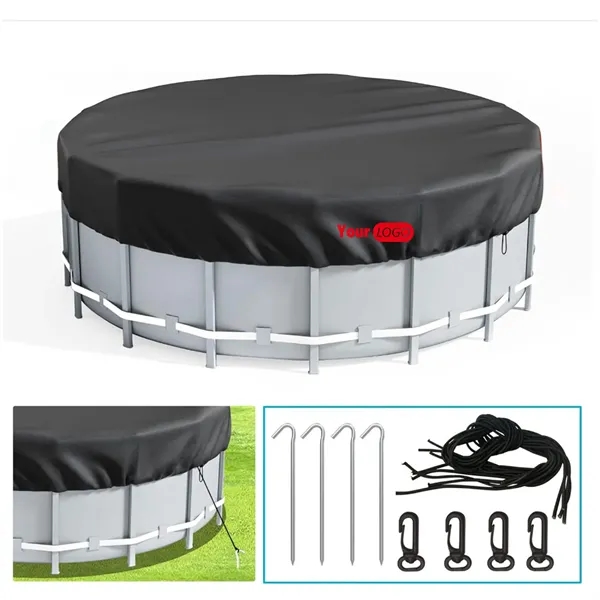 Winter Pool Cover Easy Installation Round - Winter Pool Cover Easy Installation Round - Image 0 of 1