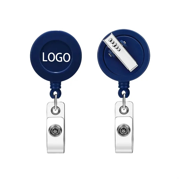 24'' Retractable Badge Holder Reels - 24'' Retractable Badge Holder Reels - Image 0 of 3