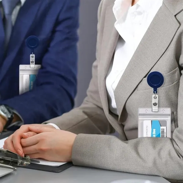 24'' Retractable Badge Holder Reels - 24'' Retractable Badge Holder Reels - Image 3 of 3