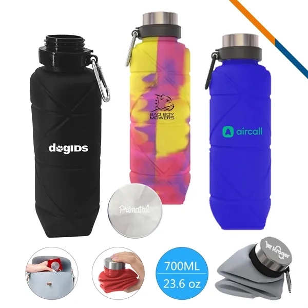 Dimon Collapsible Water Bottle - Dimon Collapsible Water Bottle - Image 0 of 8