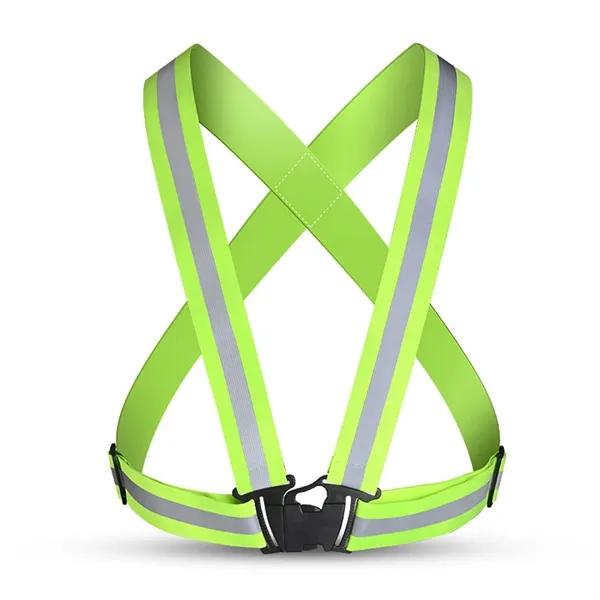 Adjustable Reflective Strap Safety Vest - Adjustable Reflective Strap Safety Vest - Image 1 of 1