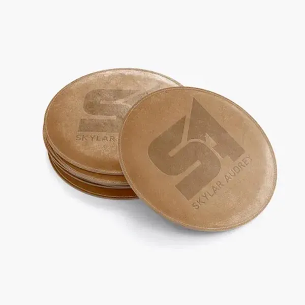 Custom Leather Coaster - Custom Leather Coaster - Image 0 of 0