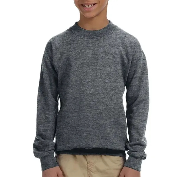 Gildan® Heavy Blend™ Youth Crew Sweatshirt - Gildan® Heavy Blend™ Youth Crew Sweatshirt - Image 4 of 11