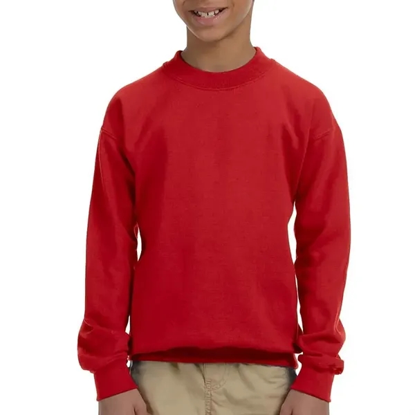 Gildan® Heavy Blend™ Youth Crew Sweatshirt - Gildan® Heavy Blend™ Youth Crew Sweatshirt - Image 8 of 11
