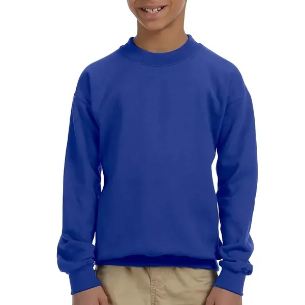 Gildan® Heavy Blend™ Youth Crew Sweatshirt - Gildan® Heavy Blend™ Youth Crew Sweatshirt - Image 9 of 11