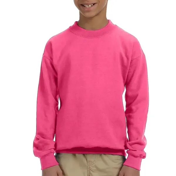 Gildan® Heavy Blend™ Youth Crew Sweatshirt - Gildan® Heavy Blend™ Youth Crew Sweatshirt - Image 1 of 11