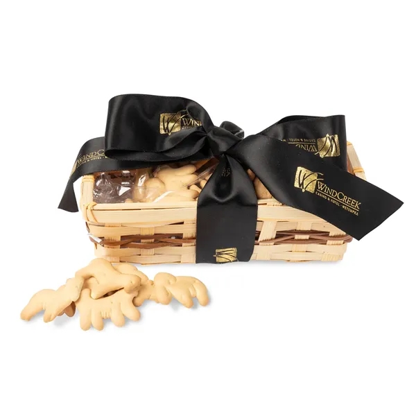 Custom Gift Basket with Animal Crackers