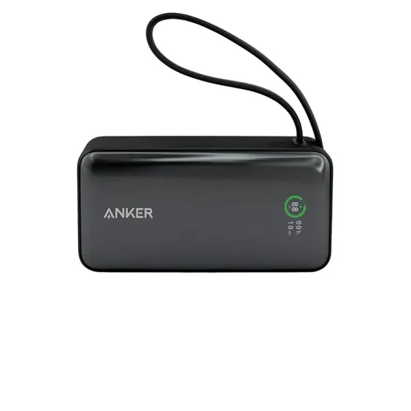 Anker Power Bank (30W, Built-In USB-C Cable) - Anker Power Bank (30W, Built-In USB-C Cable) - Image 2 of 3