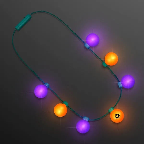 Halloween Light Globes Party Necklace - Halloween Light Globes Party Necklace - Image 2 of 3