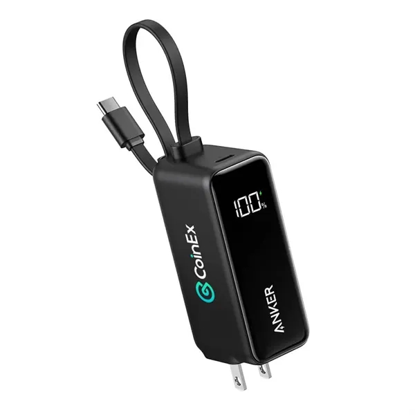 Anker 3-in-1 Power Bank (30W, Fusion, Built-In USB-C Cable) - Anker 3-in-1 Power Bank (30W, Fusion, Built-In USB-C Cable) - Image 0 of 4