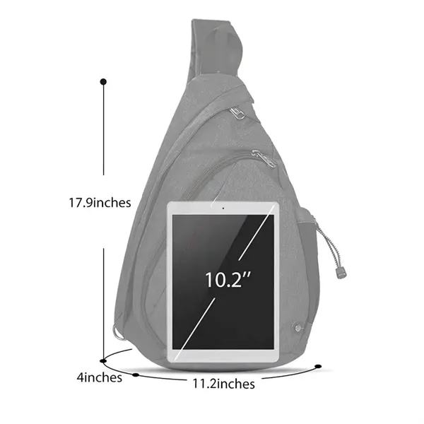 Outdoor Breathable Unisex Crossbody Shoulder Chest Sling Bag - Outdoor Breathable Unisex Crossbody Shoulder Chest Sling Bag - Image 1 of 2