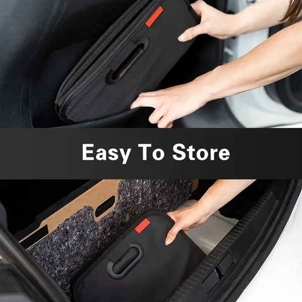 Collapsible 2 Compartment Car Organizers 300D Oxford cloth - Collapsible 2 Compartment Car Organizers 300D Oxford cloth - Image 3 of 4