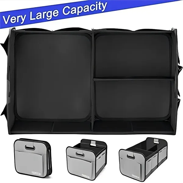 Collapsible Multi-Compartment Car Organizers - Collapsible Multi-Compartment Car Organizers - Image 2 of 5