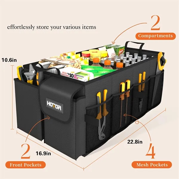 Sturdy Car Trunk Organization 23*17*10" - Sturdy Car Trunk Organization 23*17*10" - Image 1 of 5