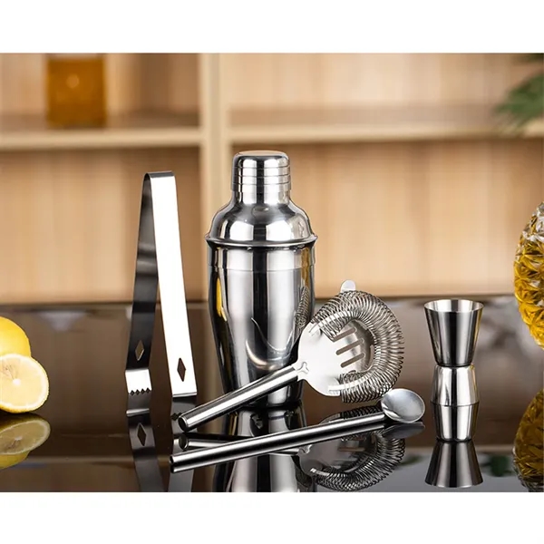 Bar Party Lightweight Bartender Kit Cocktail Shaker Set - Bar Party Lightweight Bartender Kit Cocktail Shaker Set - Image 3 of 3
