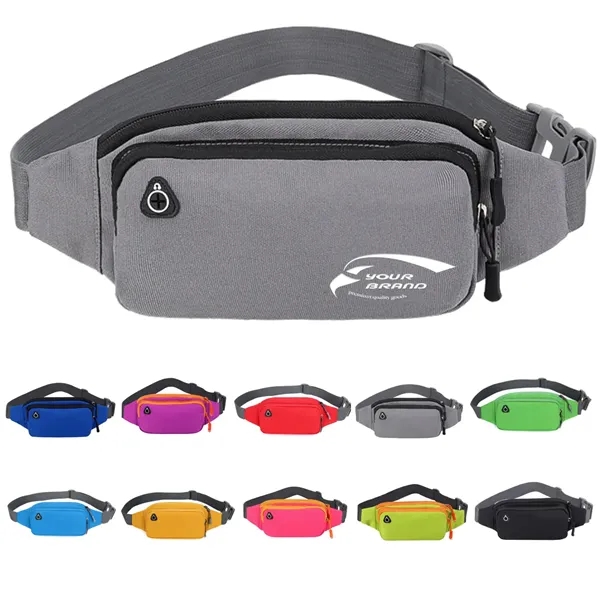 Outdoor Sports Gym Leisure Crossbody Chest Waist Pouch Bag - Outdoor Sports Gym Leisure Crossbody Chest Waist Pouch Bag - Image 0 of 2