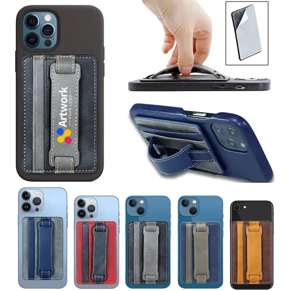 Ultra-Thin Stick on Phone Wallet Card Holder - Ultra-Thin Stick on Phone Wallet Card Holder - Image 0 of 3