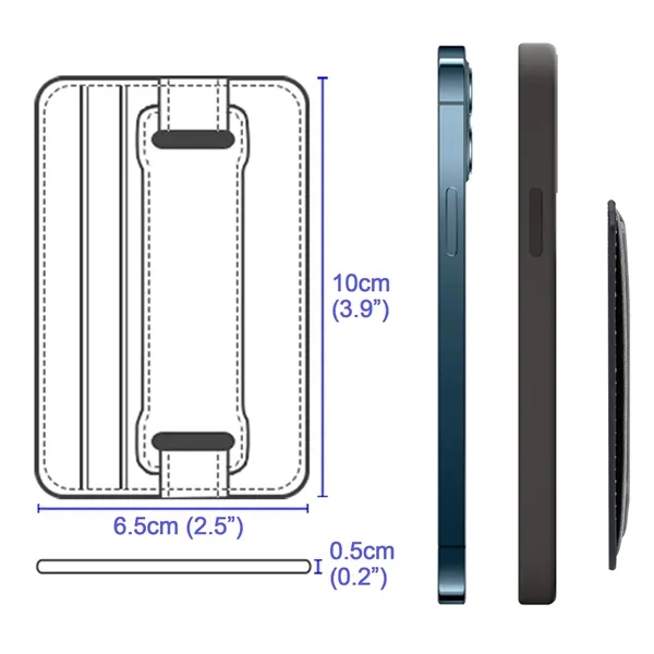 Ultra-Thin Stick on Phone Wallet Card Holder - Ultra-Thin Stick on Phone Wallet Card Holder - Image 1 of 3