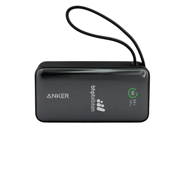 Anker Power Bank (30W, Built-In USB-C Cable)