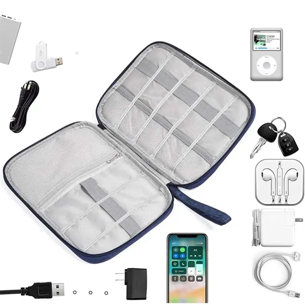 Digital Gadget Organizer Case Electronics Accessories Bag - Digital Gadget Organizer Case Electronics Accessories Bag - Image 2 of 4