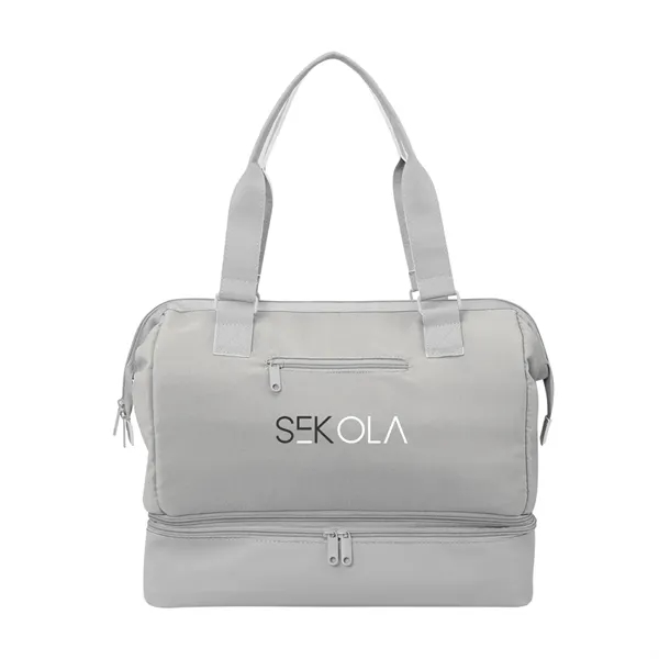 The Weekender Mini Travel Bag With Drop Bottom - The Weekender Mini Travel Bag With Drop Bottom - Image 3 of 6