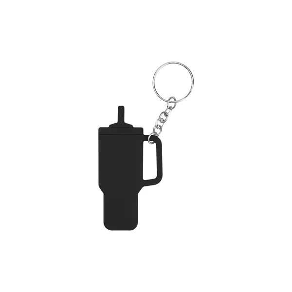 Intrepid Tumbler Shaped Silicone Key Ring - Intrepid Tumbler Shaped Silicone Key Ring - Image 1 of 6