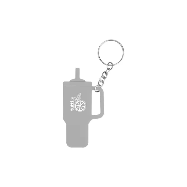 Intrepid Tumbler Shaped Silicone Key Ring - Intrepid Tumbler Shaped Silicone Key Ring - Image 2 of 6