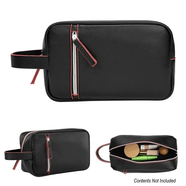 Glen Leatherette Toiletry Bag - Glen Leatherette Toiletry Bag - Image 1 of 3