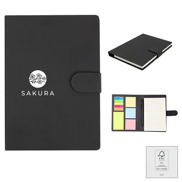Taylor Padfolio With Sticky Notes & Flags - Taylor Padfolio With Sticky Notes & Flags - Image 0 of 2