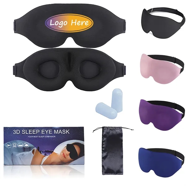 3D Sleep Eye Mask - 3D Sleep Eye Mask - Image 0 of 4