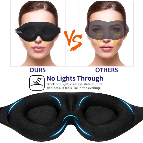 3D Sleep Eye Mask - 3D Sleep Eye Mask - Image 3 of 4