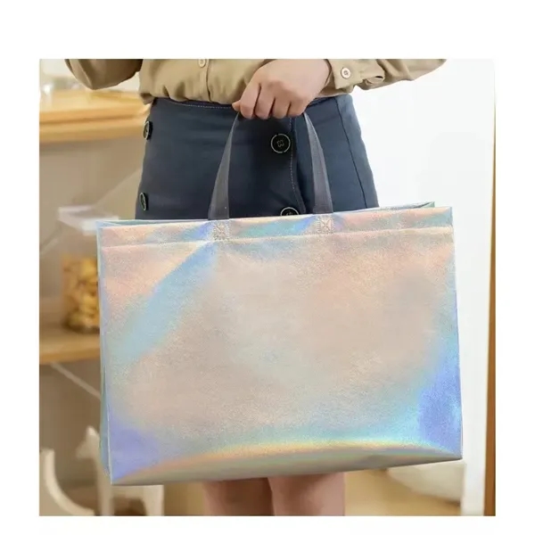 Glossy Reusable Grocery Bags - Glossy Reusable Grocery Bags - Image 3 of 7